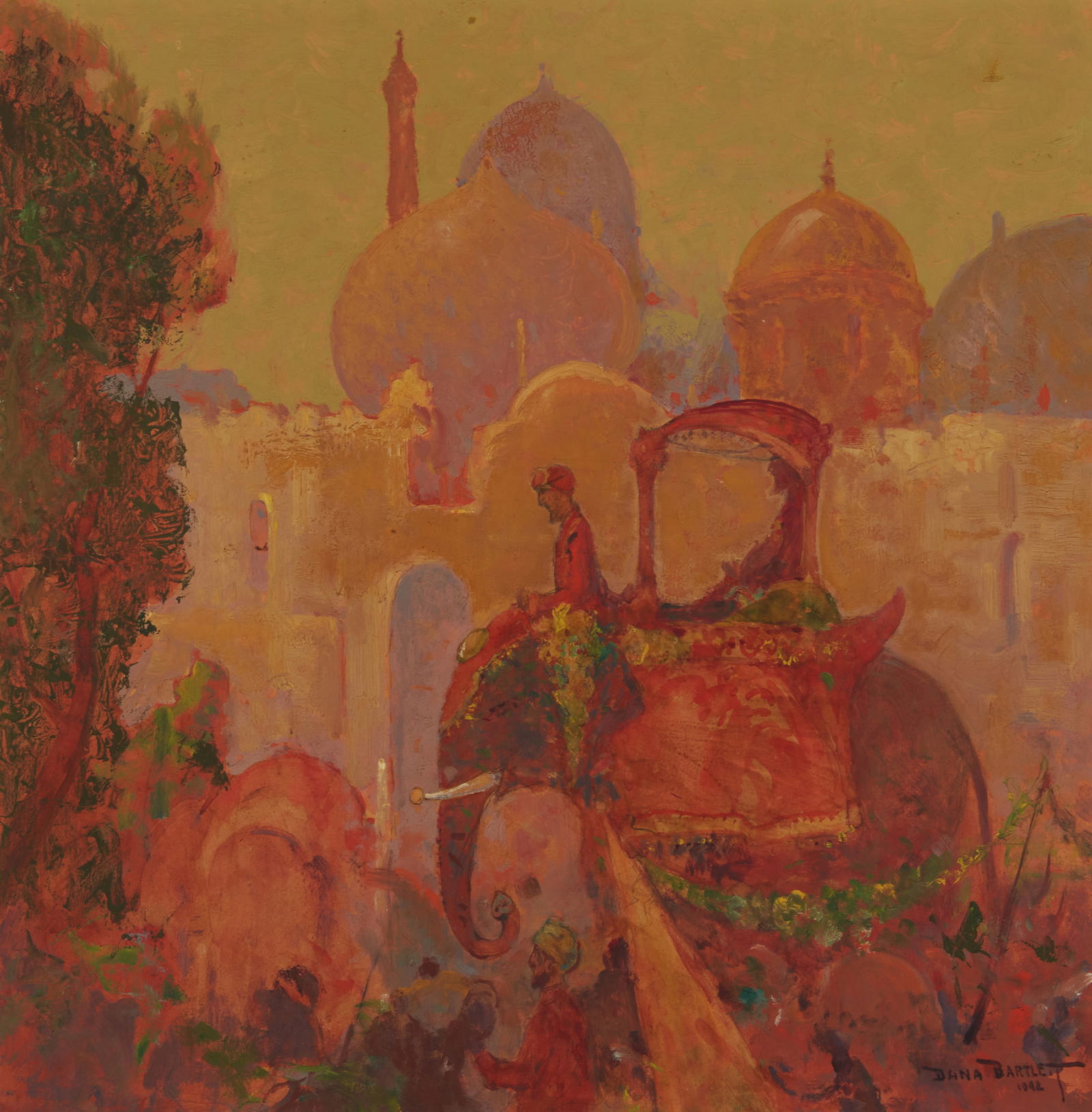 Dana Bartlett (1882-1957), "The Rajah Passes," 1942 (1 of 8)