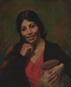Jean Mannheim (1863-1945), "Mexican Girl"