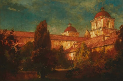 Clarkson Dye (1869-1955), "Santa Barbara Mission"