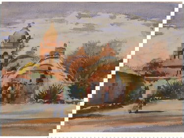 Emil J. Kosa Jr. (1903-1968), "Carmel Mission"