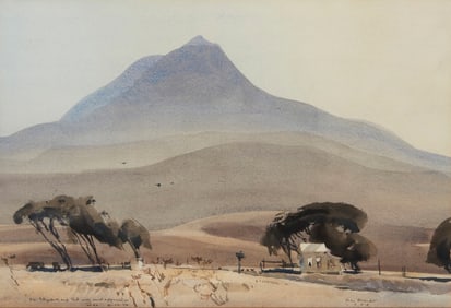 Rex Brandt (1914-2000), "Back Country," 1958