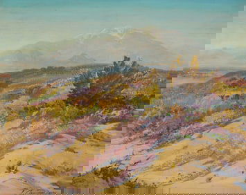 Fred Grayson Sayre (1879-1939), "Flowered Slopes"