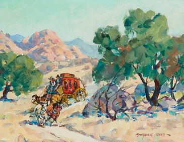 Marjorie Reed (1915-1996), "On the Stage Road in Southeast Arizona"