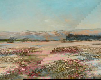Robert Wood (1889-1979), Desert blooms, 1956