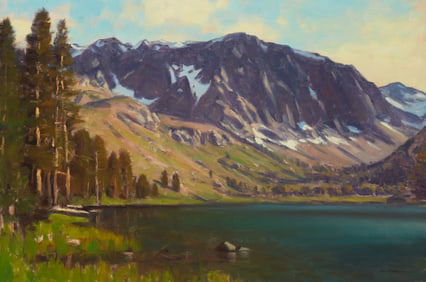 Karl Thomas (b. 1948), Snowy mountains