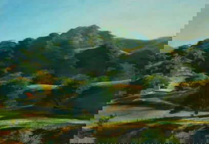 Emil J. Kosa Jr. (1903-1968), "Hills of Malibu," 1938