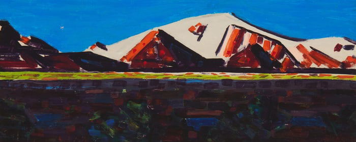 Conrad Buff (1886-1975), Snow-capped mountains