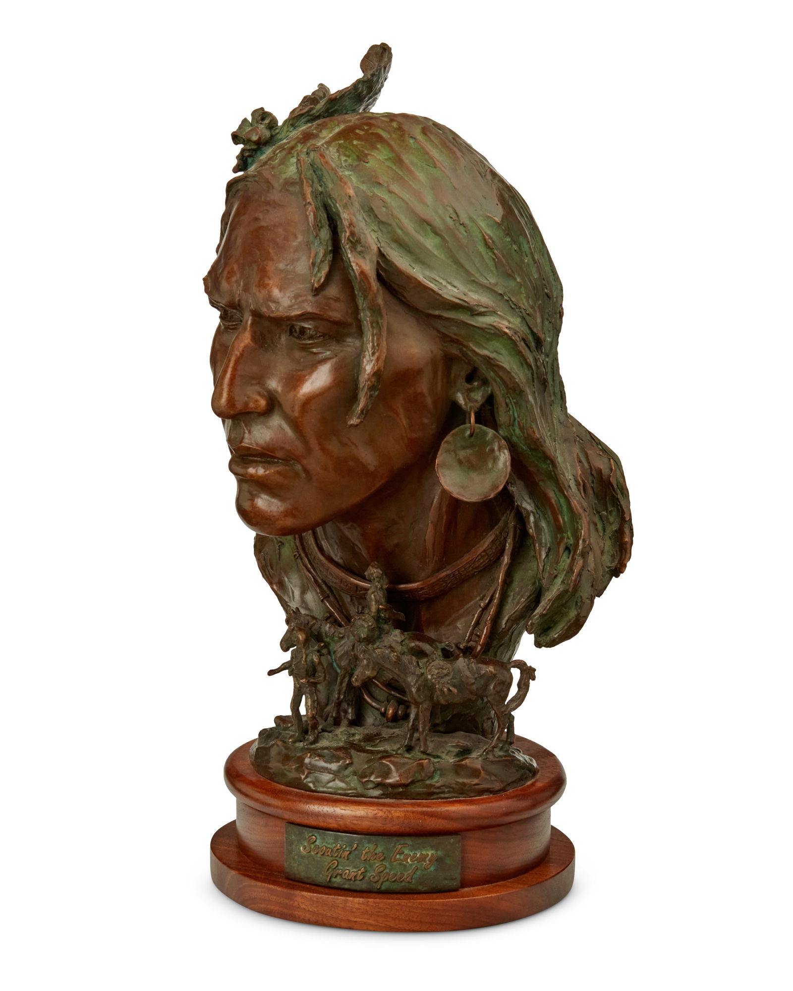 Ulysses Grant Speed (1930-2011), "Scoutin' the Enemy," 1996 (1 of 6)