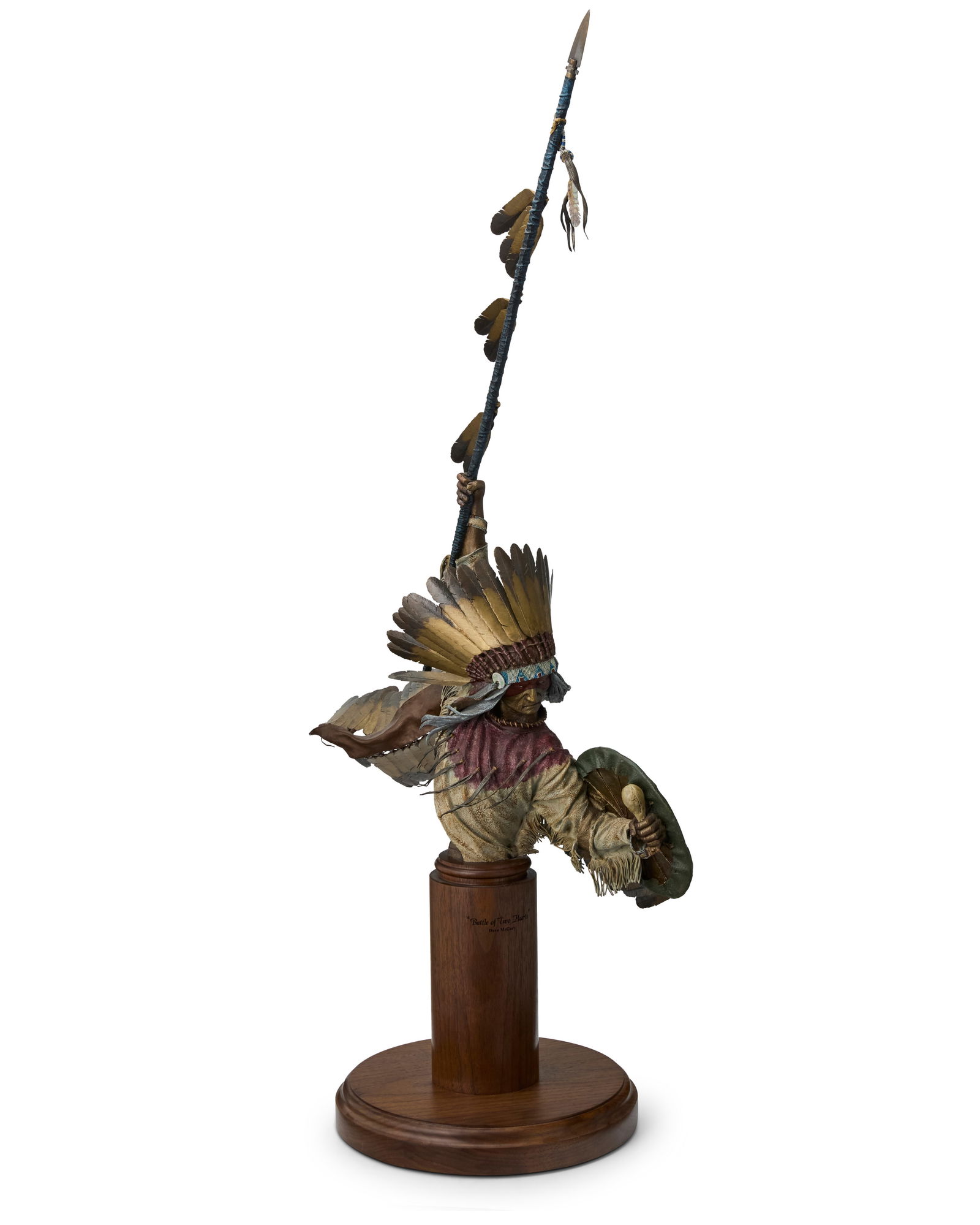 Dave McGary (1958-2013), "Battle of Two Hearts," 2001 (1 of 9)