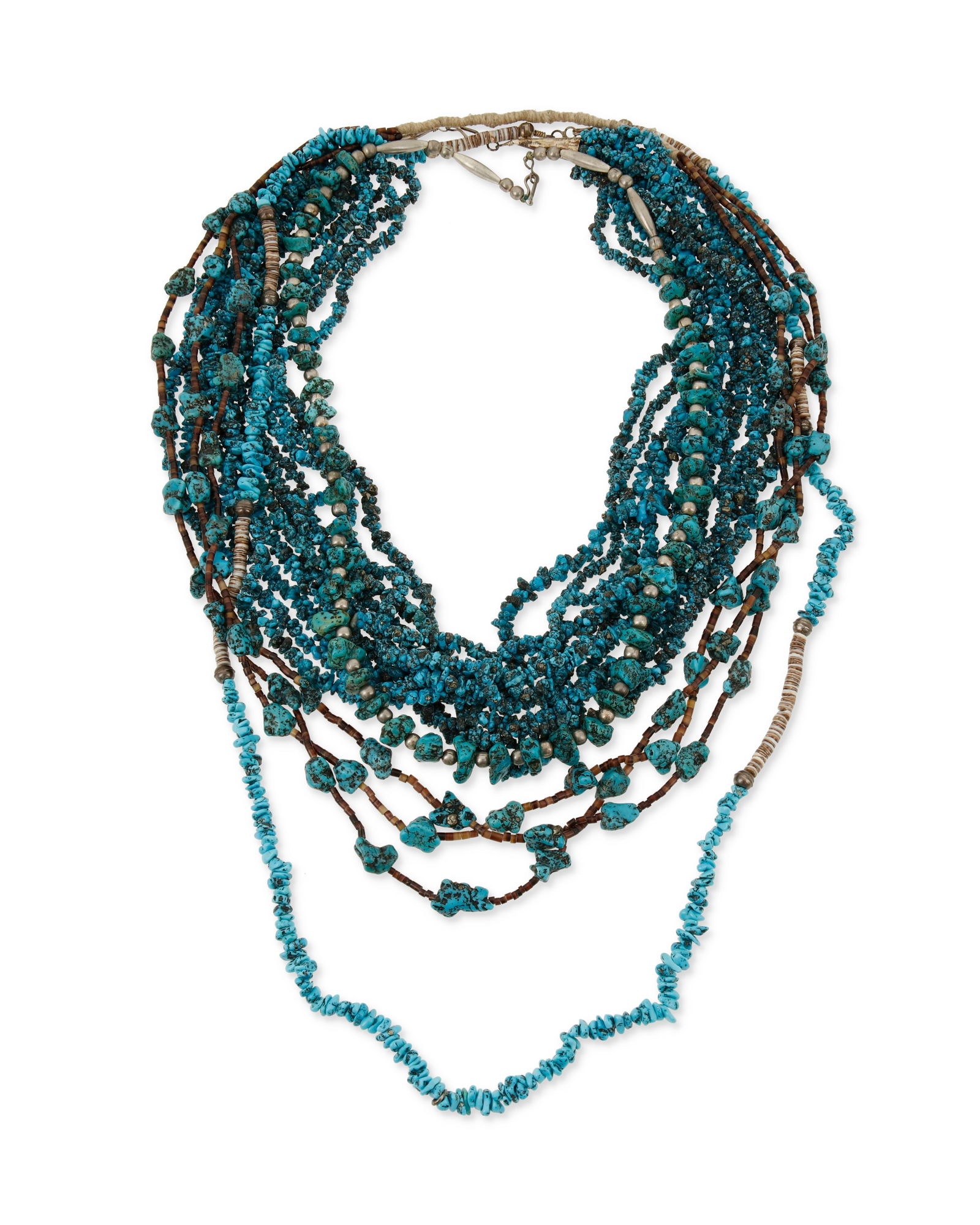 A group of Southwest turquoise necklaces (1 of 2)