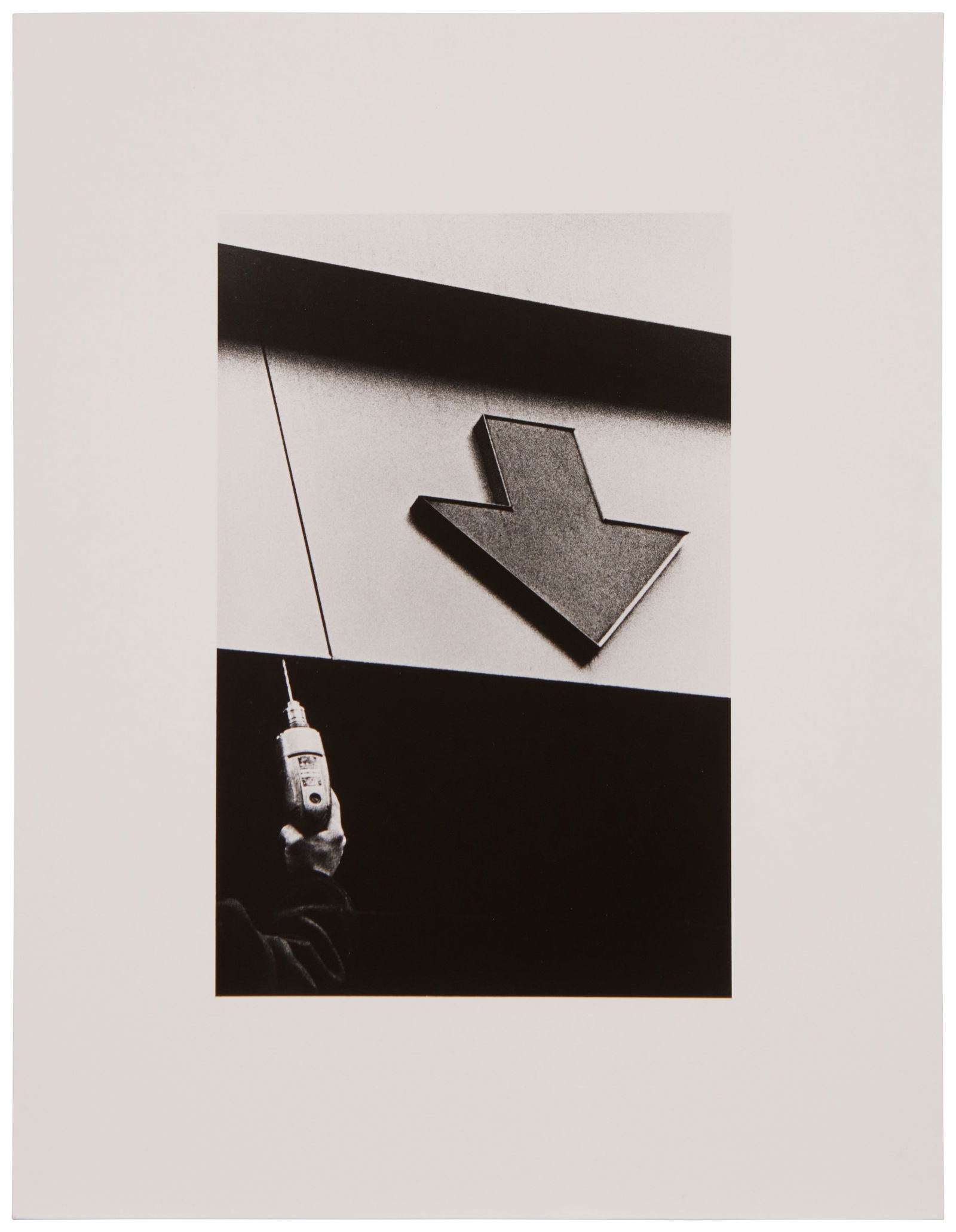 Ralph Gibson (b. 1939), Untitled, from the portfolio "New York 1967-1970," 1968: Ralph Gibson(b. 1939)Untitled, from the portfolio "New York 1967-1970," 1968Gelatin silver print on paperSigned and dated in pencil on the lower edge, verso: Ralph Gibson 1968Image: 9"