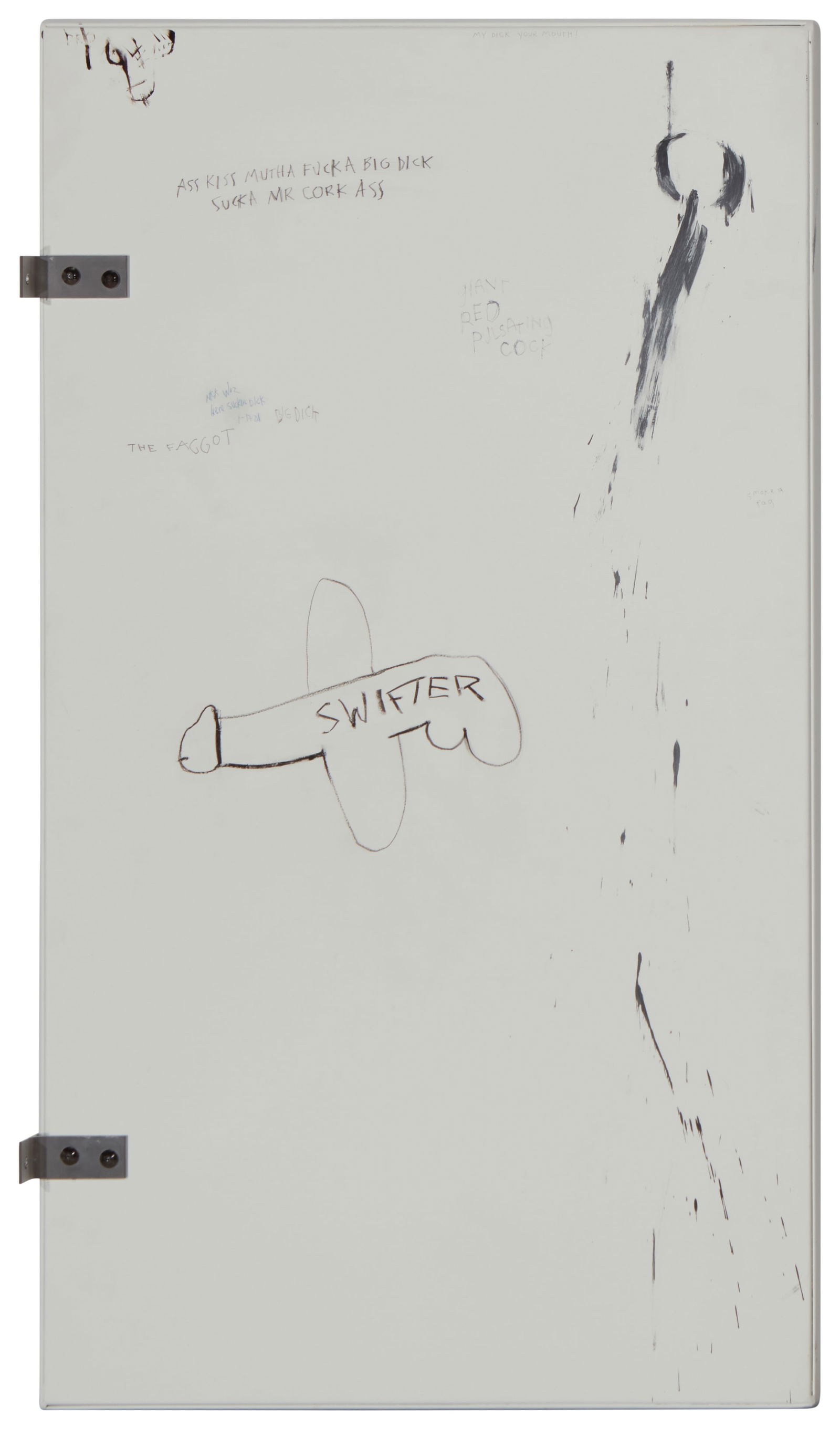 Robert Beck (b. 1959), Wall-mounted urinal screen, 2001 (1 of 4)