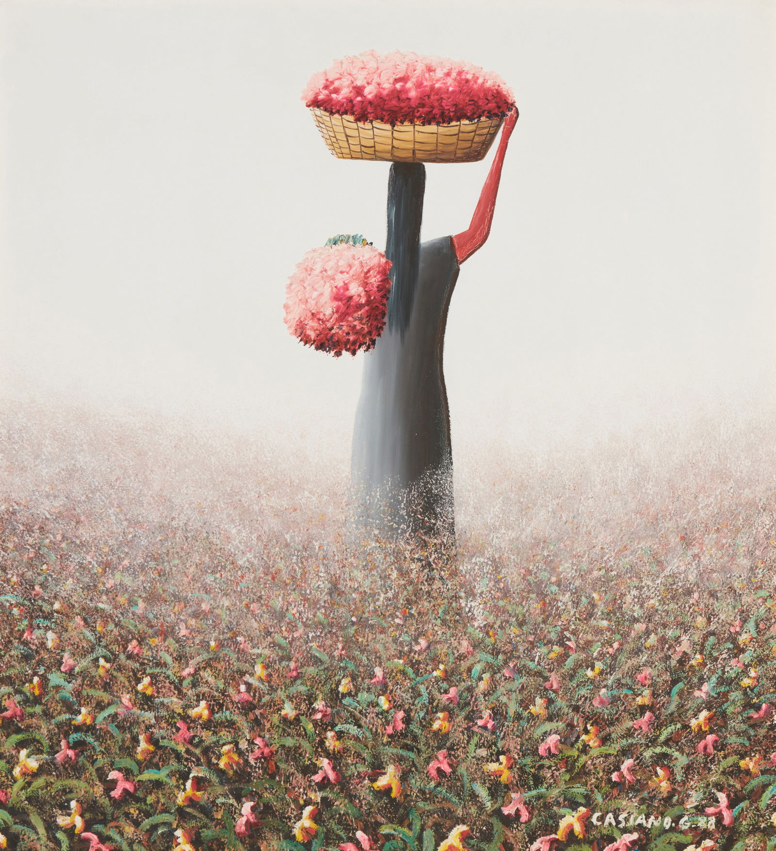 Casiano Garcia (b. 1950, Mexican), "El Camino Se Hacia Largo," 1988 (1 of 6)