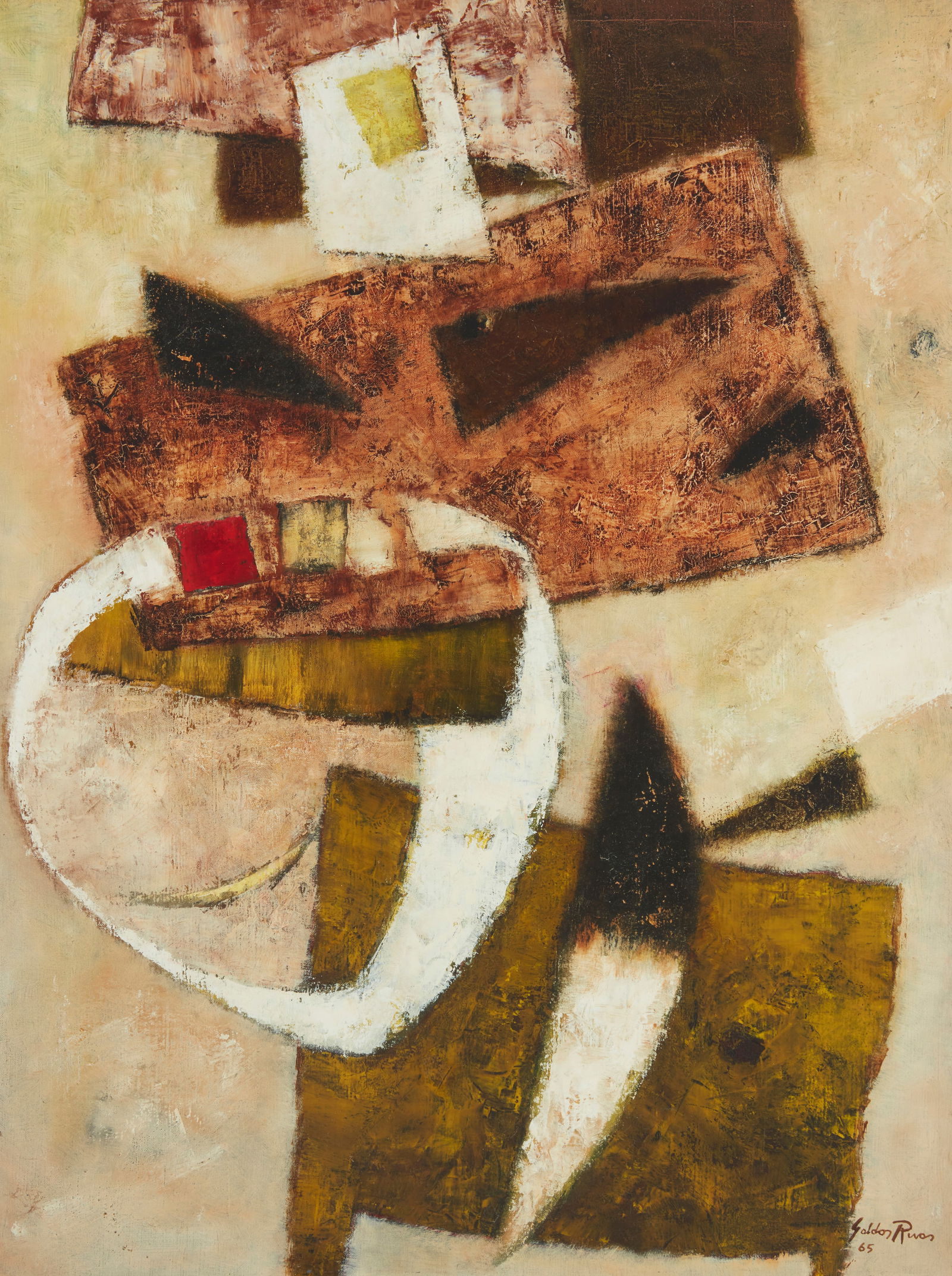 Enrique Galdos Rivas (b. 1933, Peruvian), "Ancestros," 1965 (1 of 7)