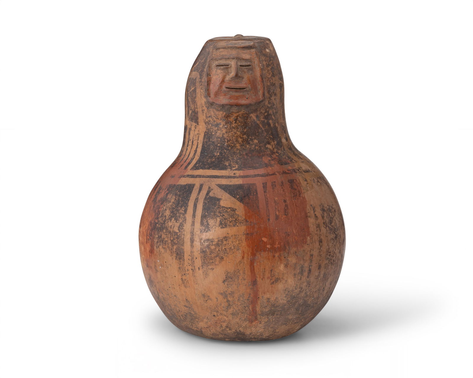 A Pre-Columbian Capul pottery effigy vessel" (1 of 2)