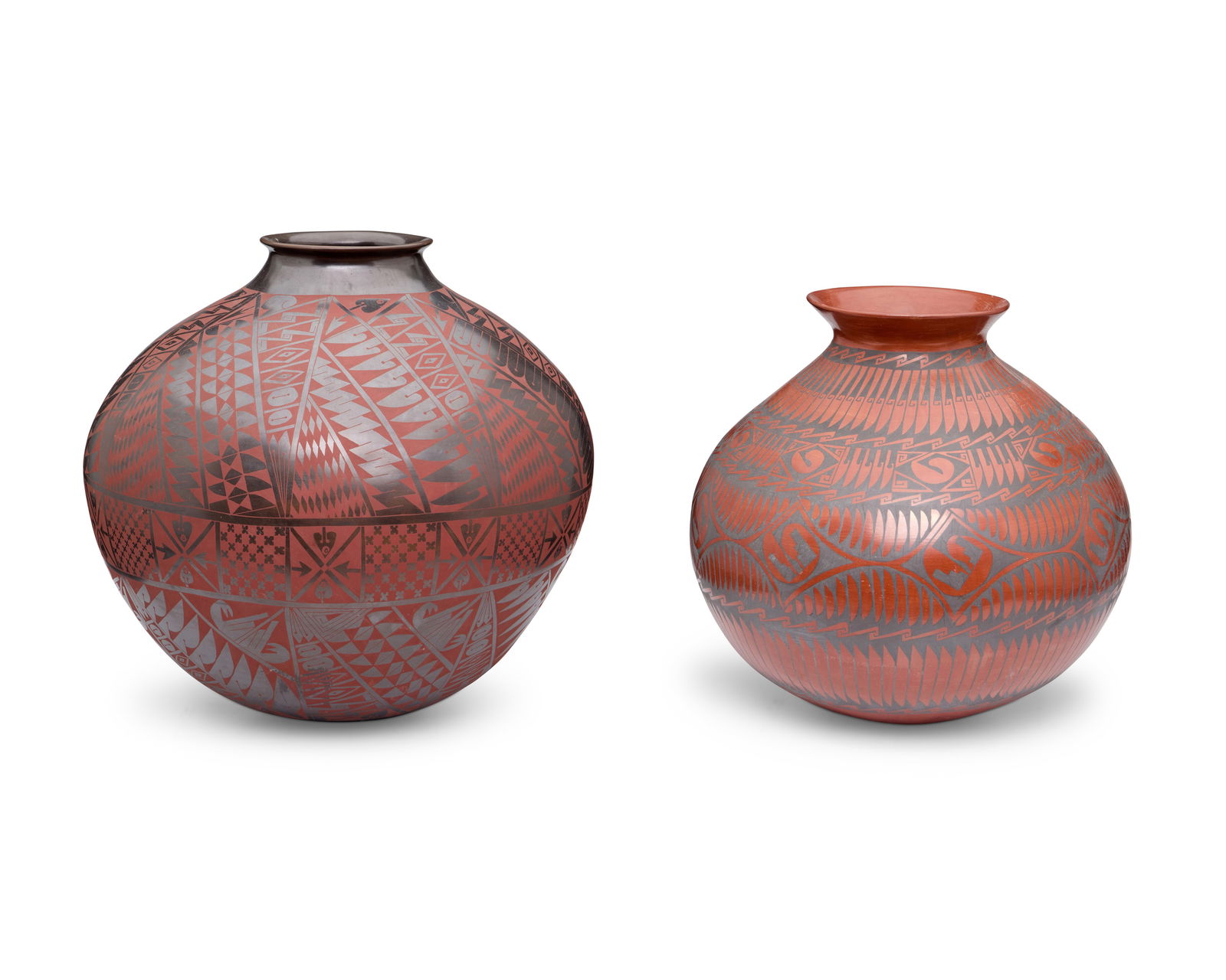 Two Mata Ortiz pottery ollas (1 of 7)