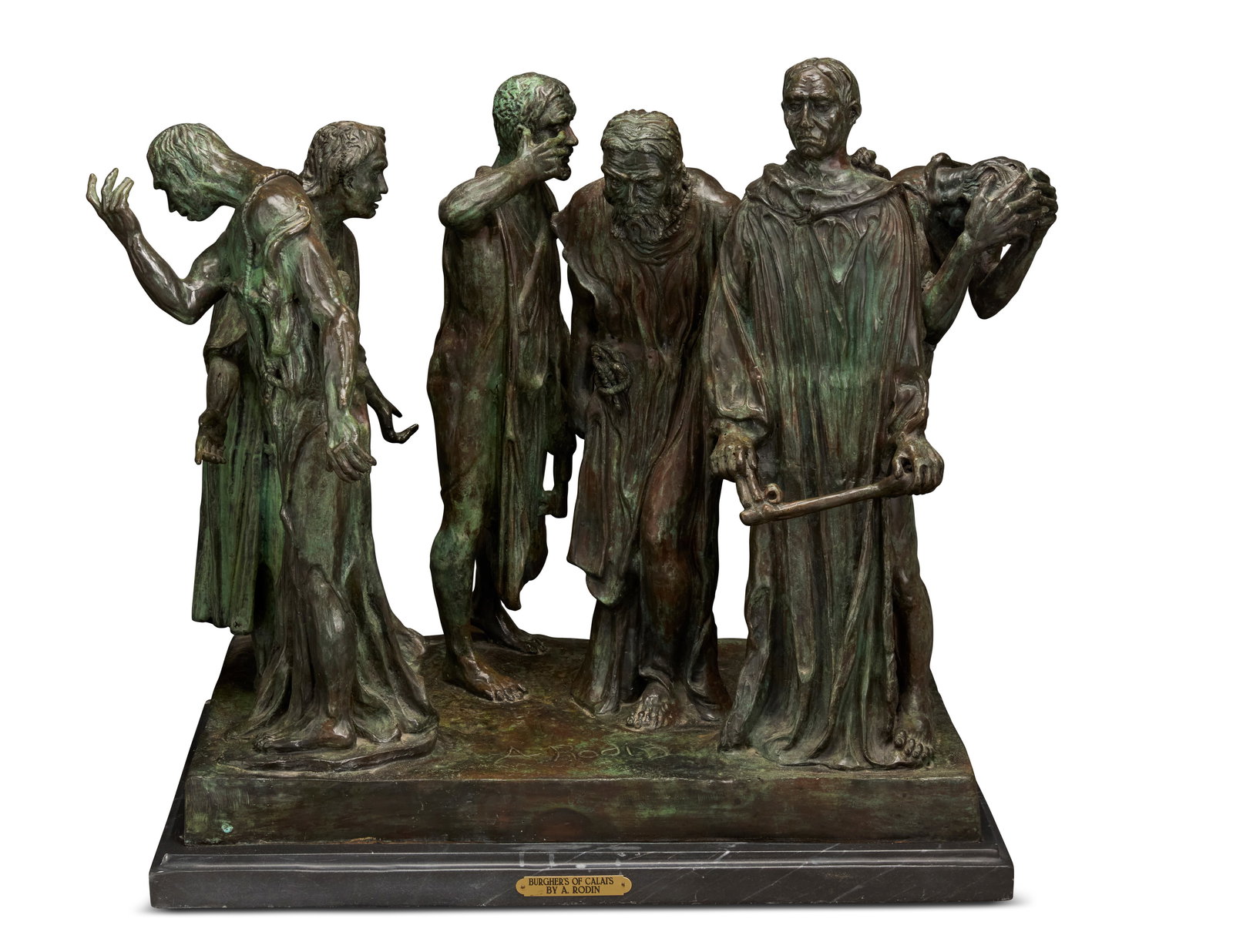 After Auguste Rodin (1840-1917), "The Burghers of Calais" (1 of 13)