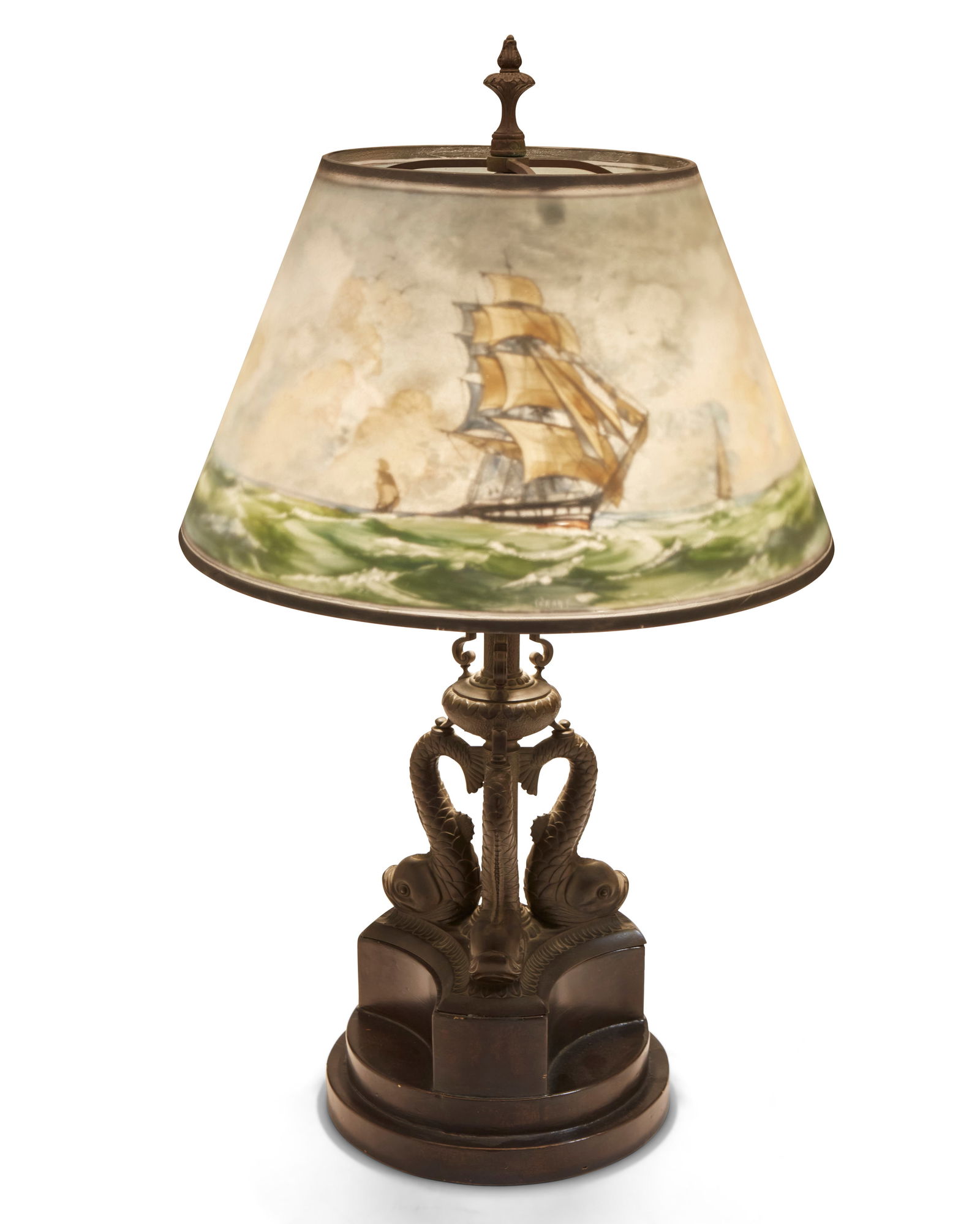 A Pairpoint "Lansdowne" lamp (1 of 8)
