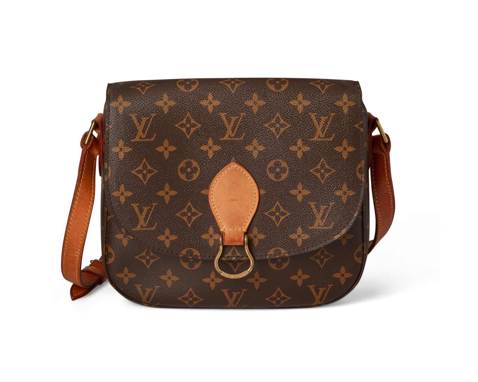 Louis Vuitton: A Vintage St Cloud GM Monogram Canvas Shoulder Bag (1 of 9)