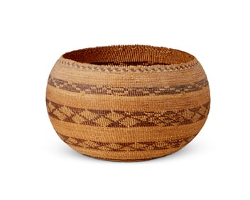 A large Hupa/Yurok/Karuk basket