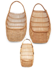 Three Hupa cradle boards