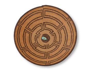 A Pima basketry tray