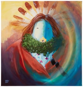 David K. John (b. 1963, Navajo/Dine), "Spring Morning Chant"