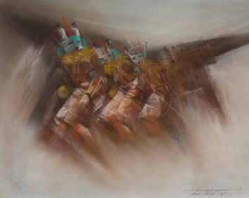 Tommy Montoya (Than Ts'ay Tas) (1952-2009, San Juan Pueblo), Kachina figures