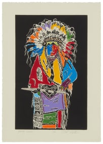 John Balloue (b. 1948, Cherokee), "White Cloud"