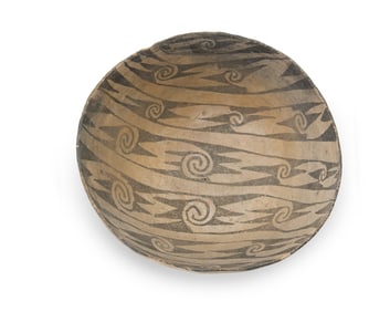 A large Anasazi/Ancestral Pueblo pottery bowl