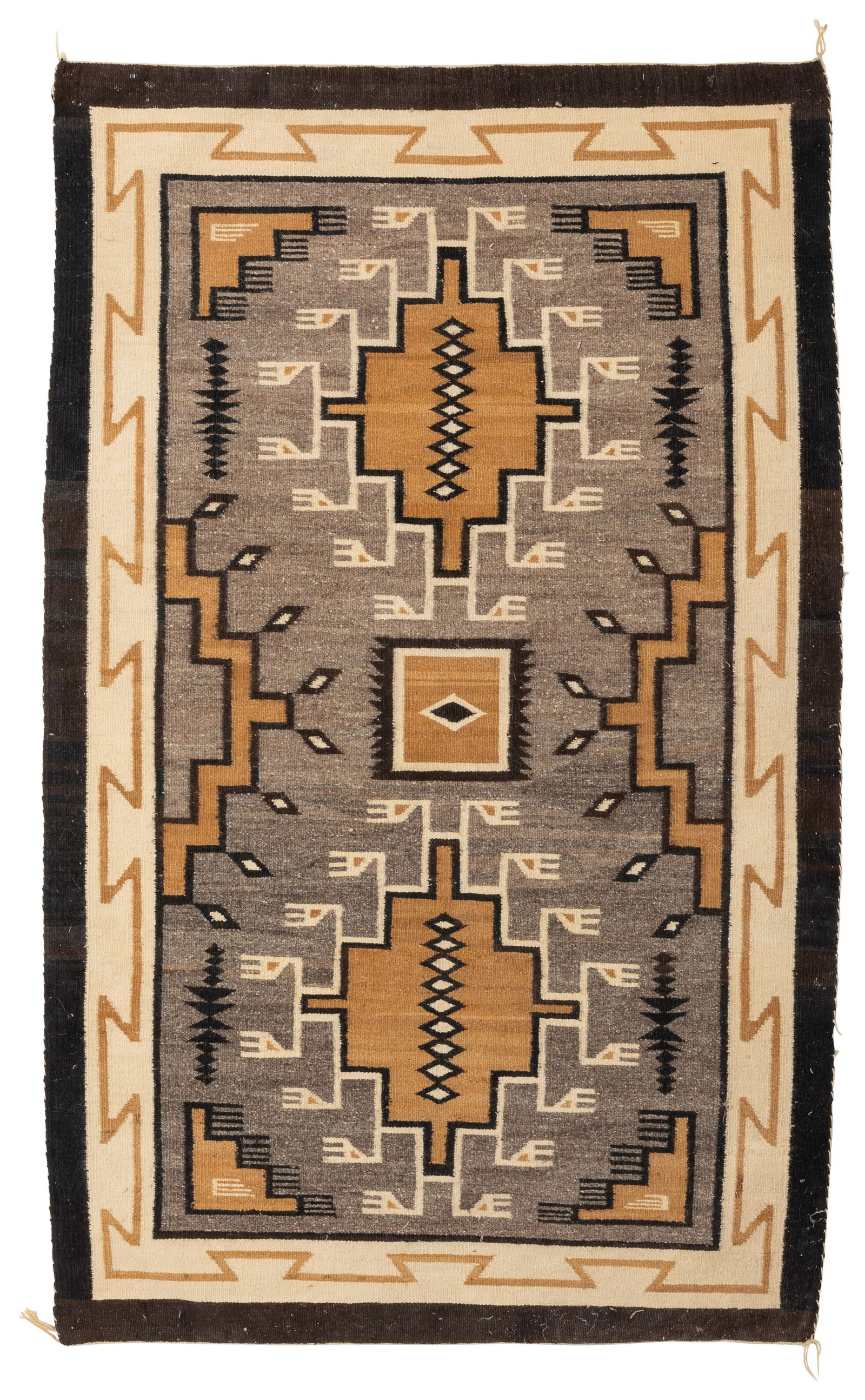 A Navajo Two Grey Hills rug (1 of 3)