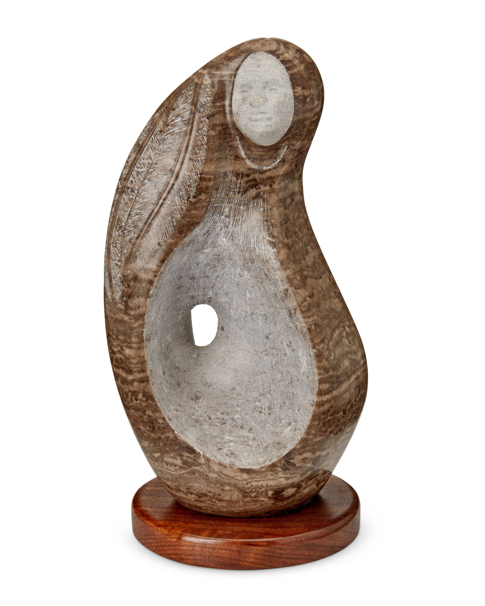 Robert Dale Tsosie (b. 1960, Picuris Pueblo/Navajo/Dine), Female figure (1 of 3)