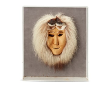 Lela Ahgook (b. 20th century, Nunamiut/Anaktuvik Pass), Inuit mask