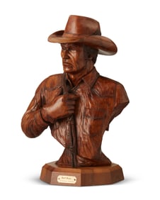 Glenn Emmons (1936-2003, American), "Bull Rider," 1983