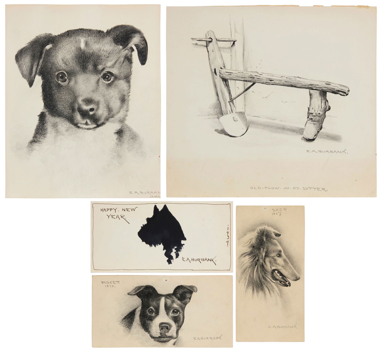 Elbridge Ayer (E.A.) Burbank (1858-1949) (1 of 14)