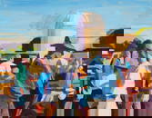 Raymond Cuevas (1932-2020), "Pasadena Swapmeet"