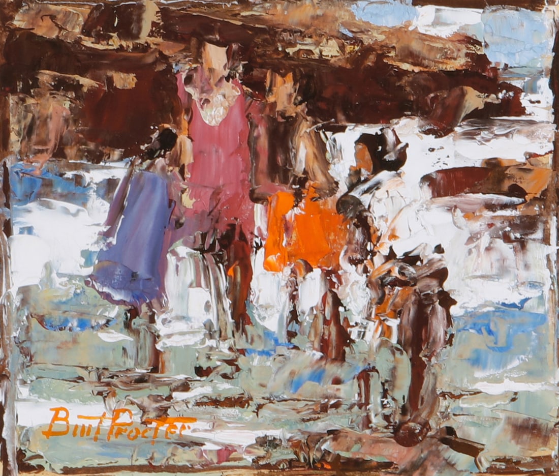 Burt Procter (1901-1980), "A Day at the Coast" (1 of 7)