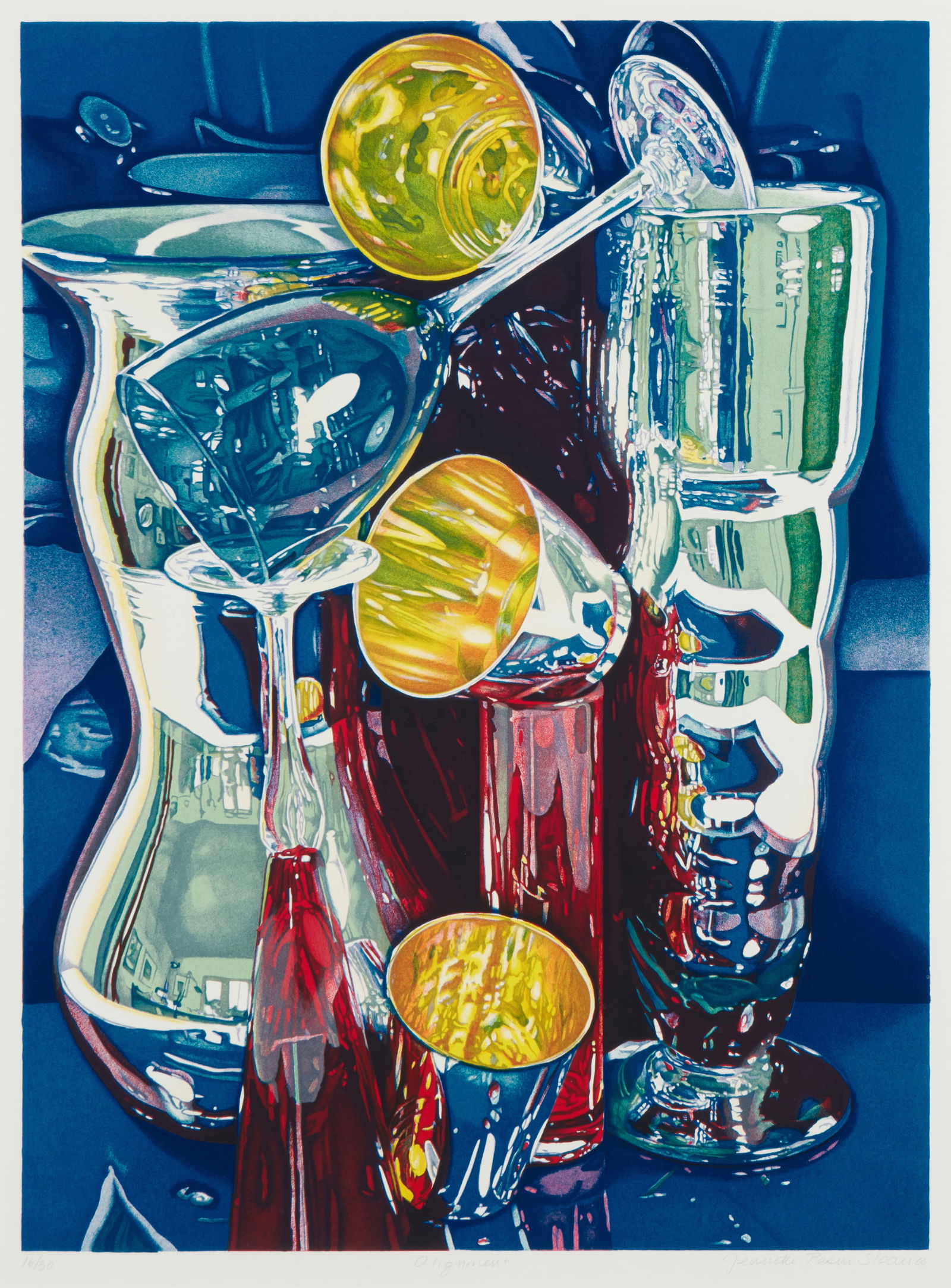 Jeanette Pasin Sloan (b. 1946), "Alignment," 2000 (1 of 7)