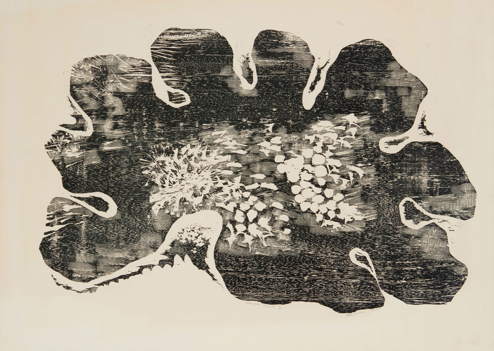 Edith Jimenez (1918-2004), Untitled, abstract (1 of 7)