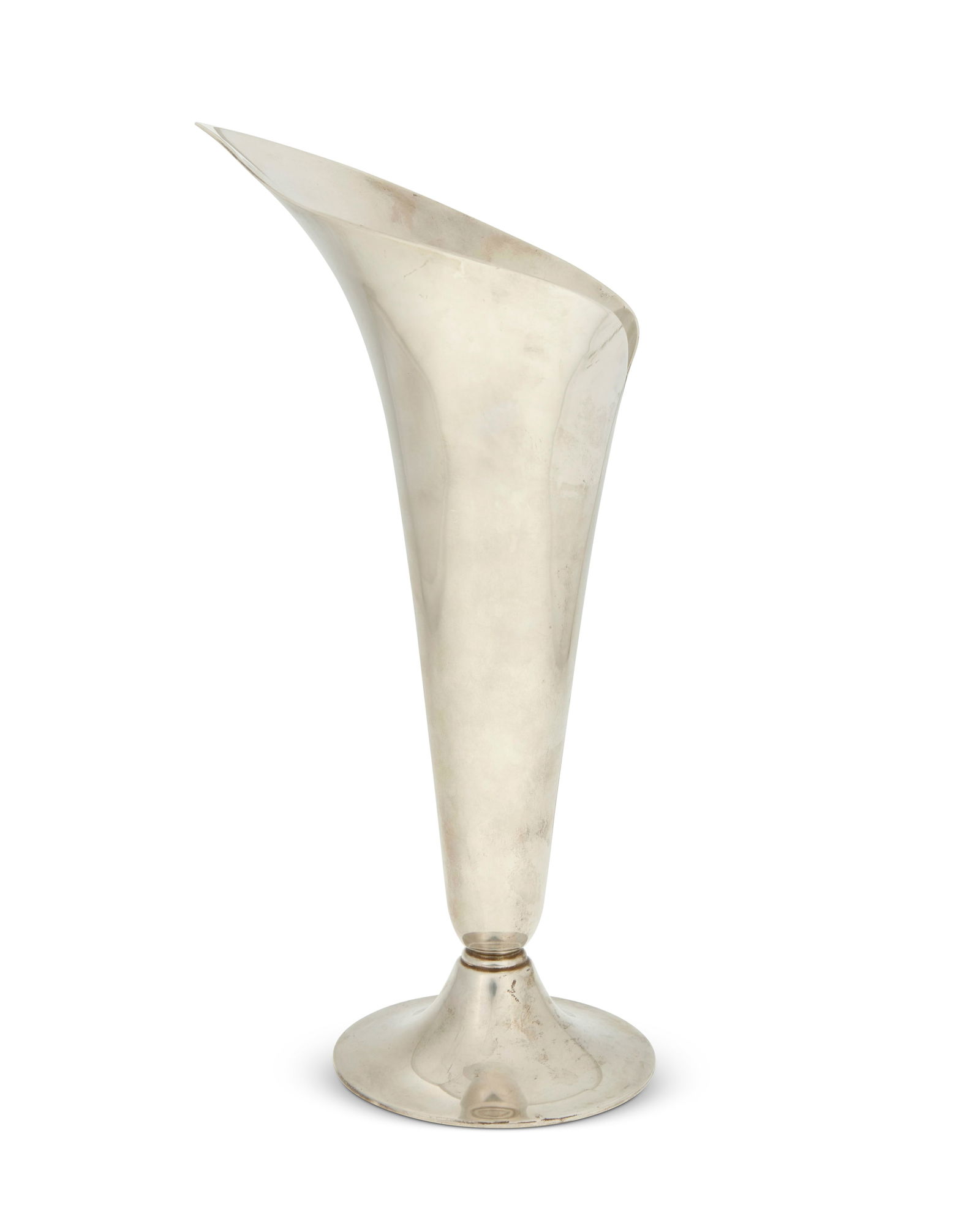 A Tiffany & Co. sterling silver "Calla Lily" vase (1 of 3)