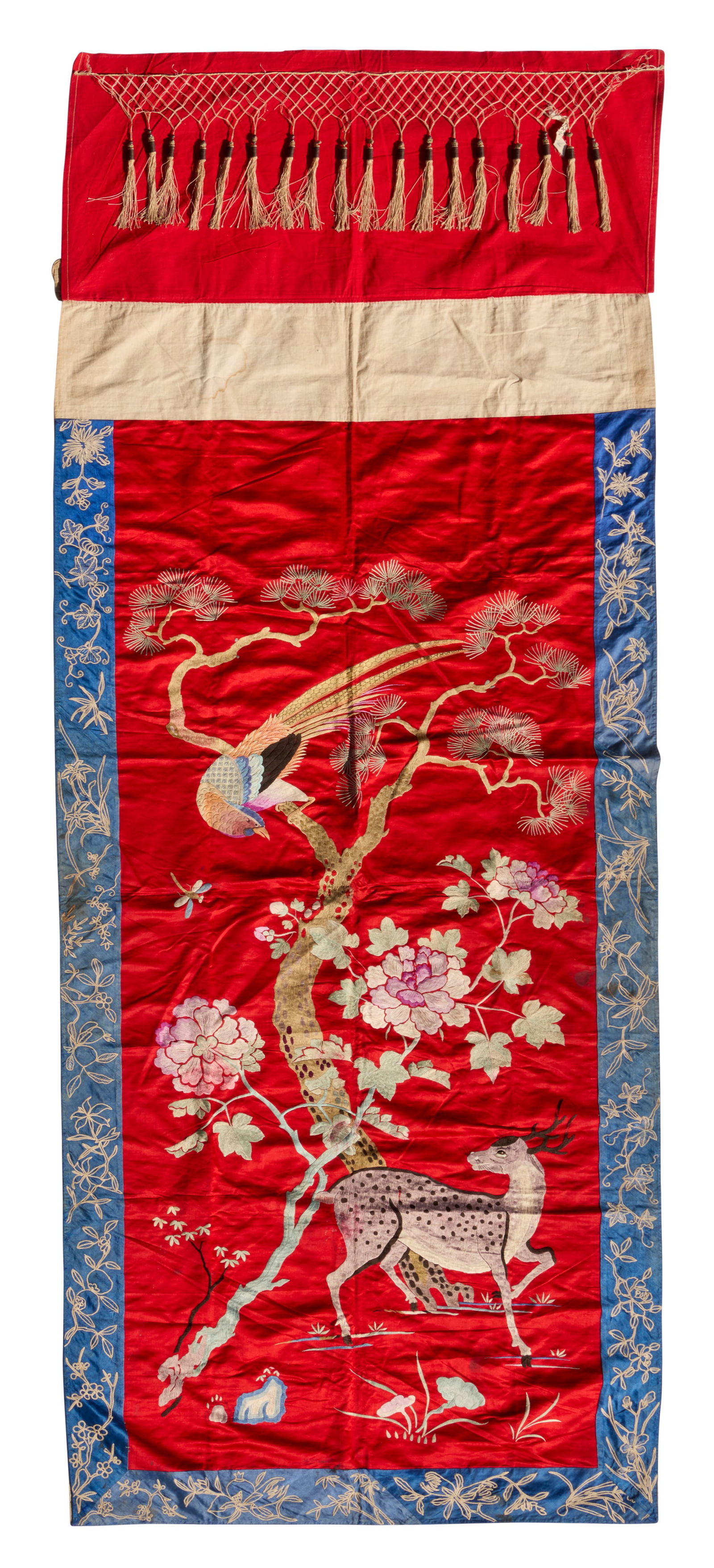 A Chinese embroidered textile (1 of 6)