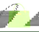 Hermes: A Vintage Lime Green Kelly Retourne 32 Bag