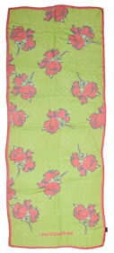 Louis Vuitton: A Stephen Sprouse Silk Roses Graffiti Scarf
