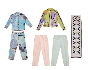 Emilio Pucci: A Group of Vintage Ladies' Separates