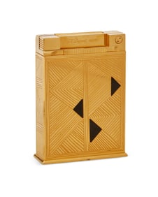 S.T. Dupont: A Gold Tone Lighter