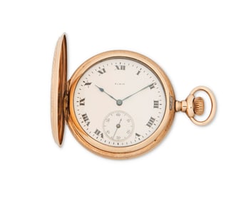 Elgin: A 14K Gold Pocket Watch
