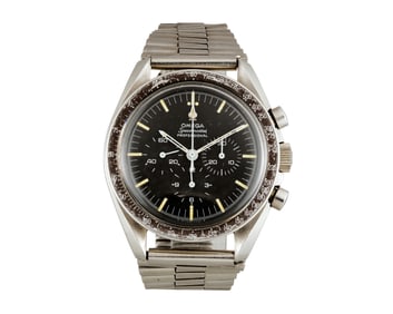 Omega: A Stainless- Steel Speed Master Watch