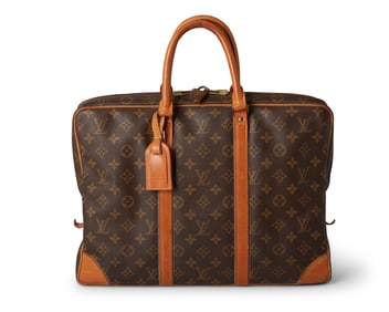 Louis Vuitton: A Vintage Porte-Documents Voyage Monogram Briefcase