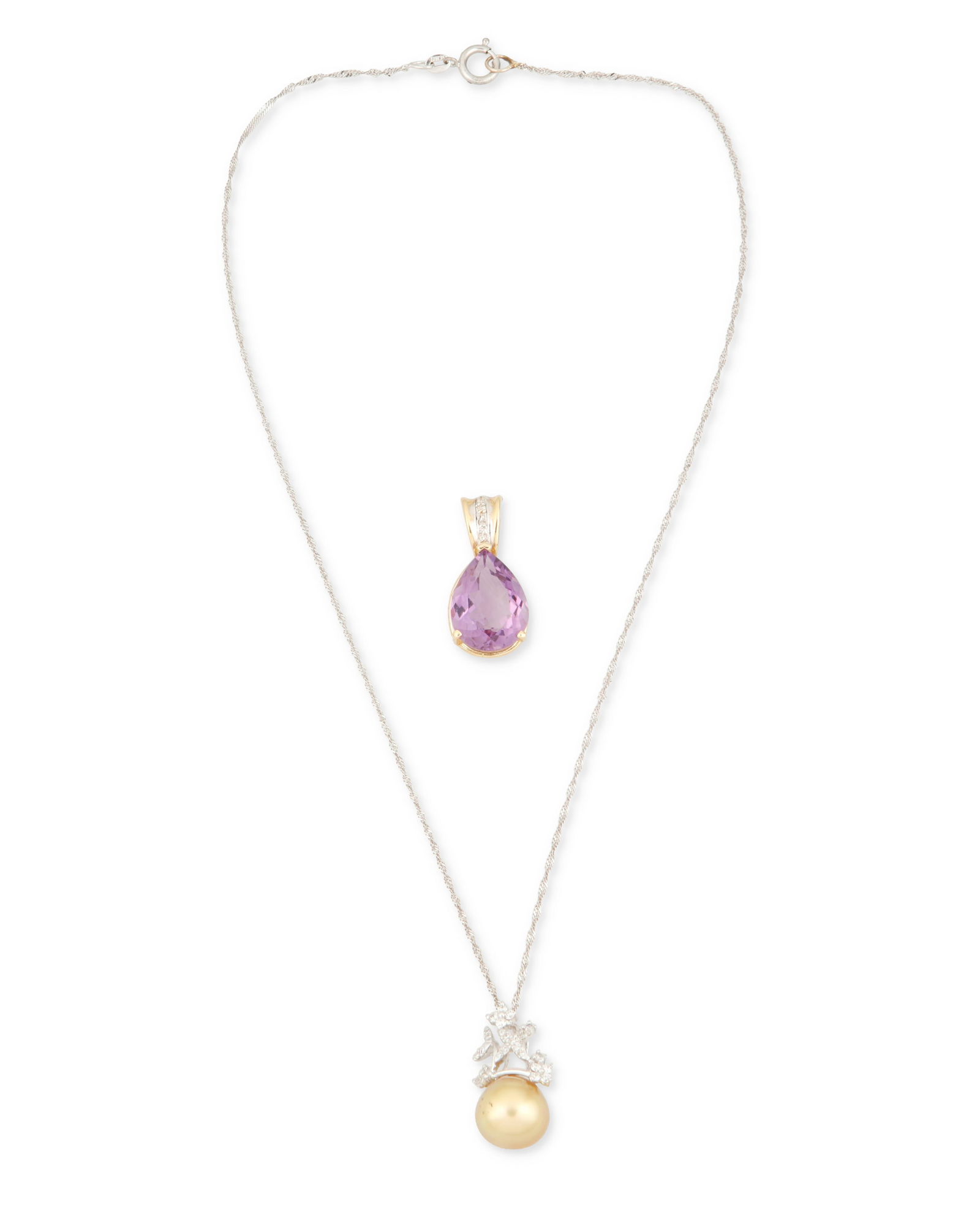 A Group of Gold and Gem-Set Jewelry (1 of 4)