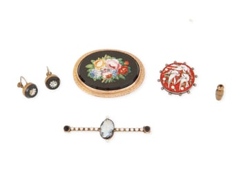 Group of Micro Mosaic Jewelry